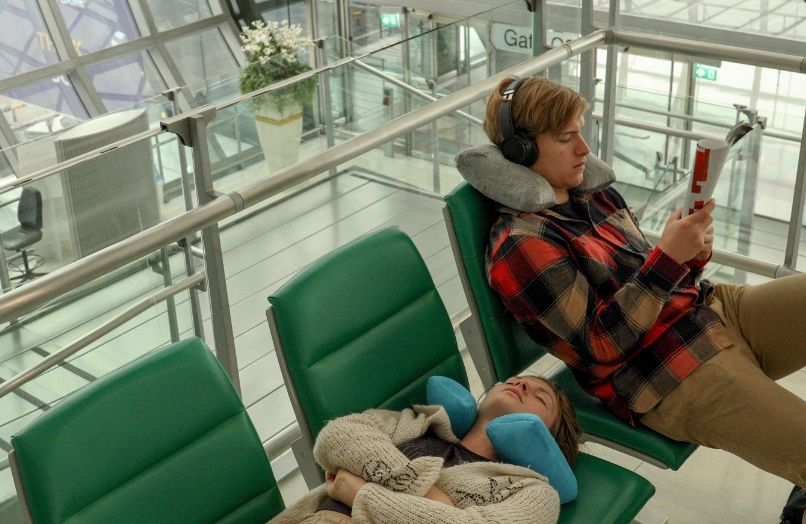 Survive for free in an airport