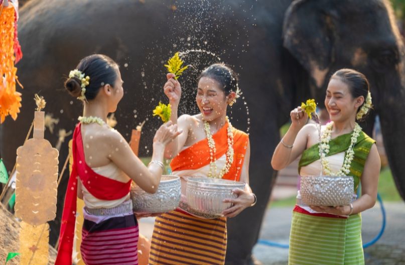 Songkran Water Fight